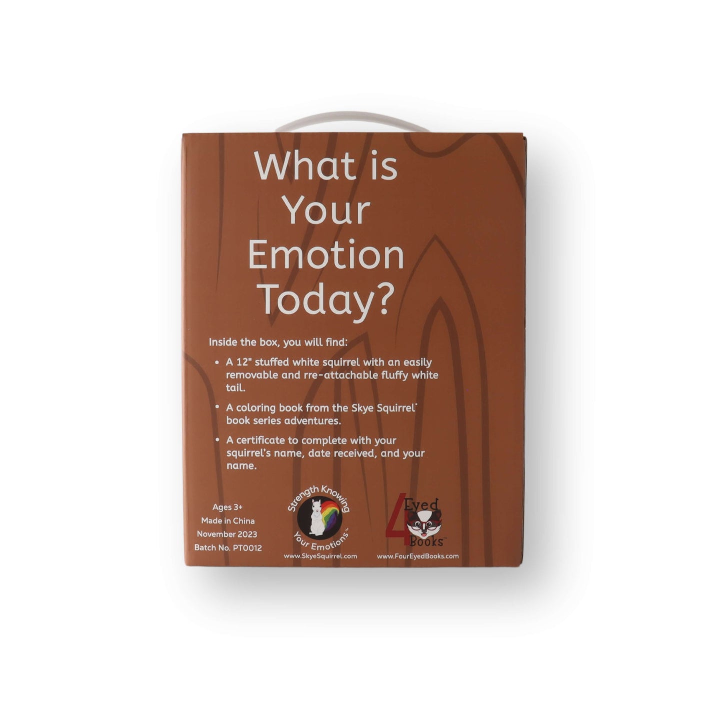 My Emotion Squirrel Stuffed Animal