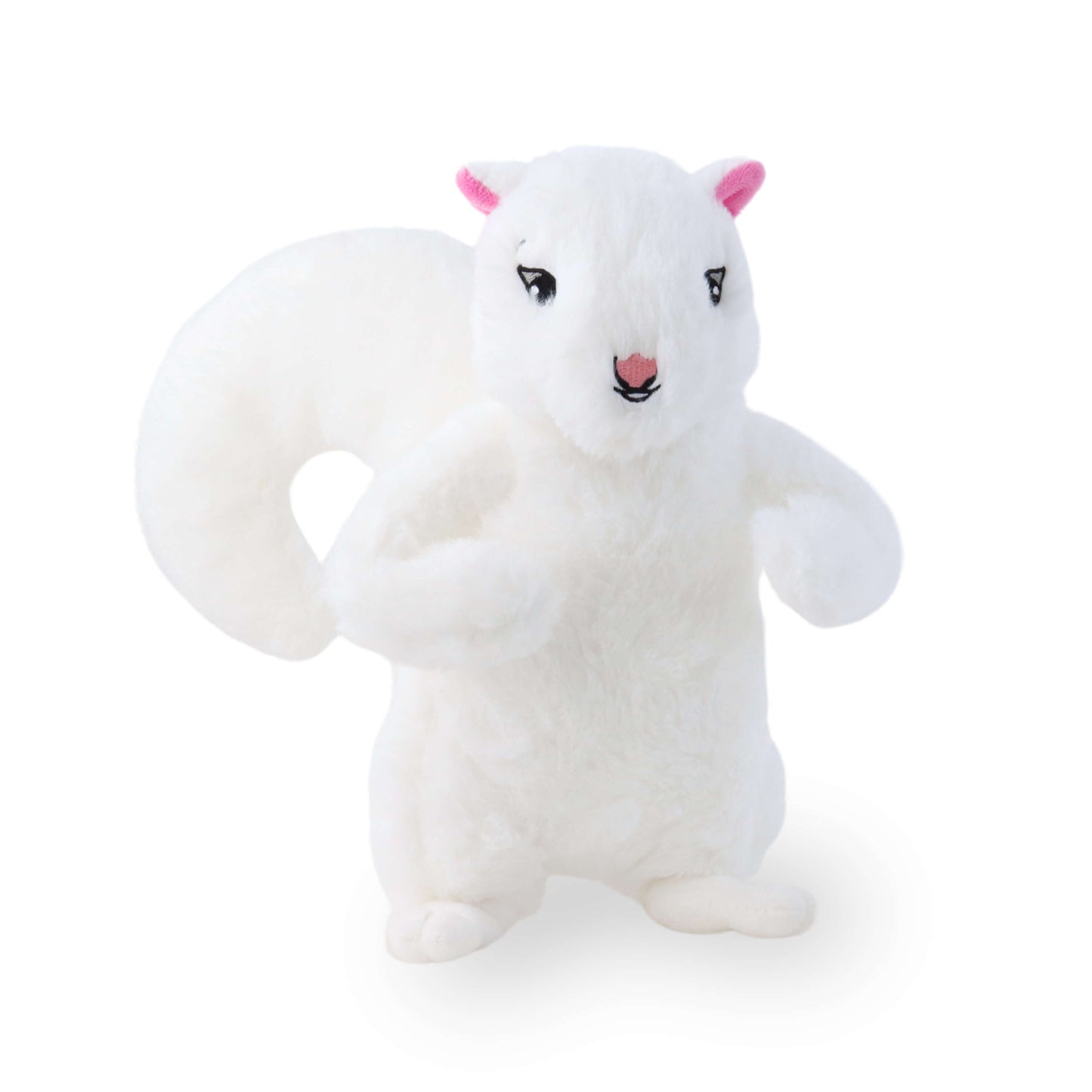 Stuffed Skye Squirrel with a white tail