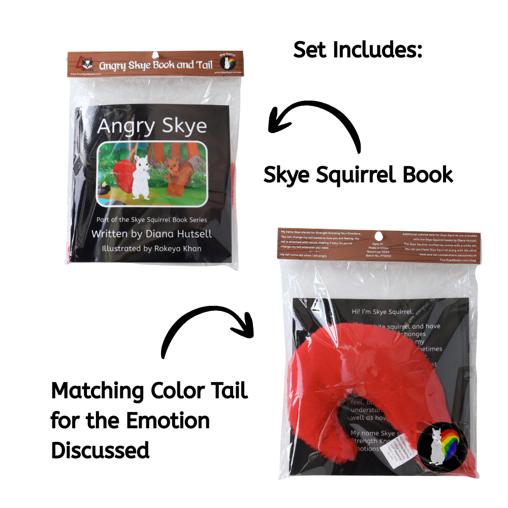 Angry Skye and a Red Tail