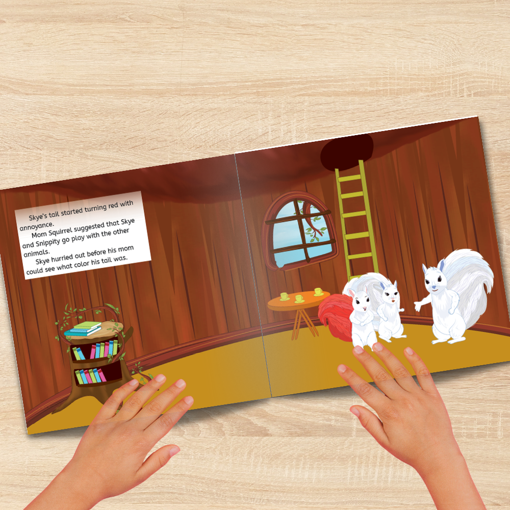 Annoyed Skye and a Light Red Tail