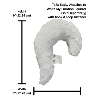 Anxious Skye and a Light Gray Tail