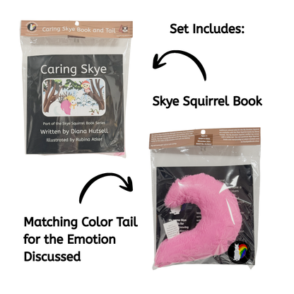 Caring Skye and a Pink Tail