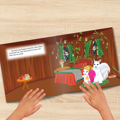 Caring Skye and a Pink Tail