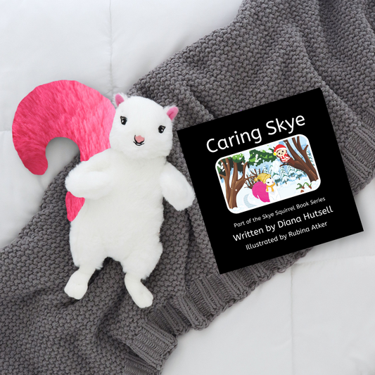 Caring Skye Book and Pink Stuffed Tail for Skye