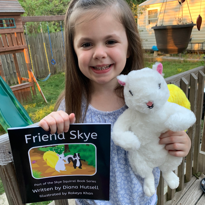 Friend Skye and a Yellow Tail