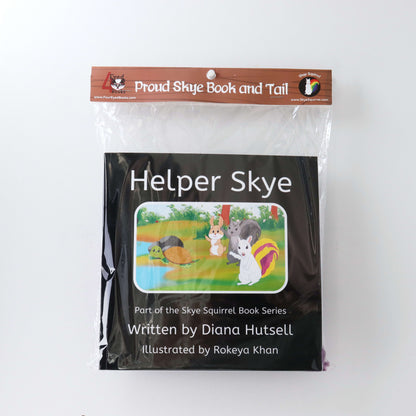 Helper Skye Book in plastic packaging (front)