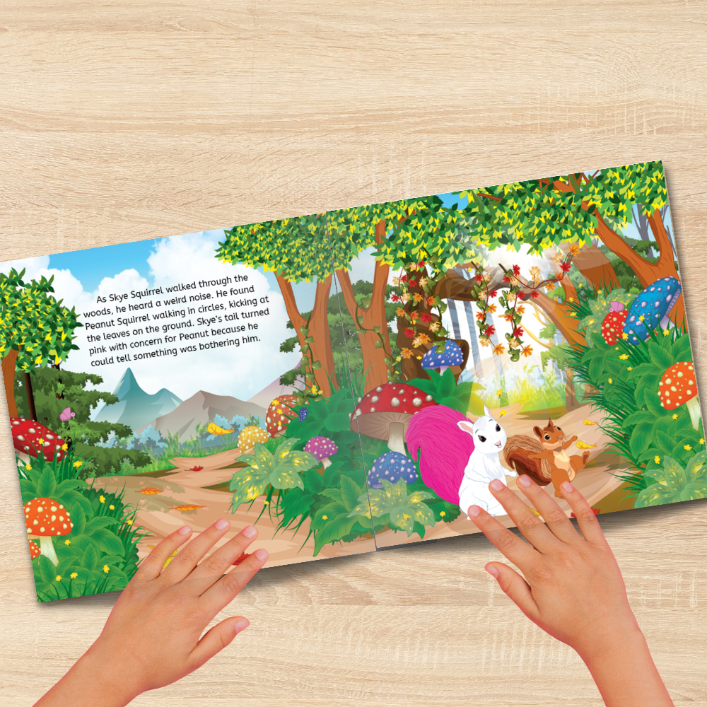 Kind Skye and a Pink Tail