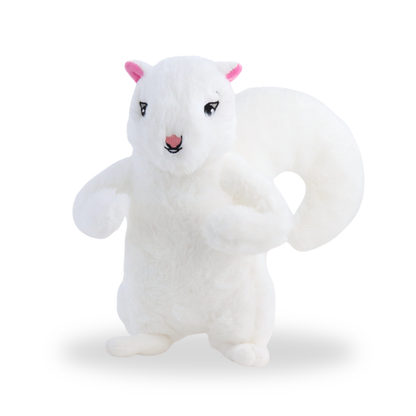 My Emotion Squirrel – 12” Plush with White Tail