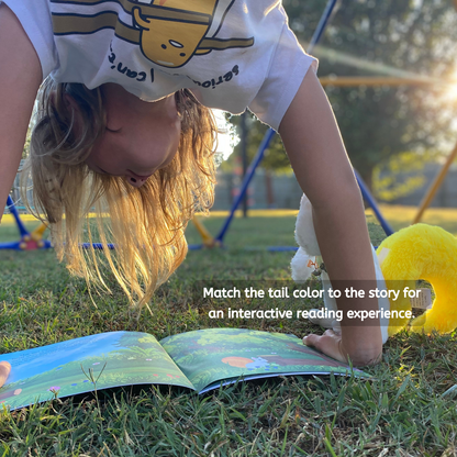 My Emotion Squirrel – 12” Plush with White Tail