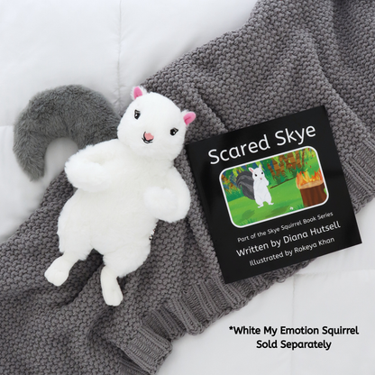 Scared Skye and a Gray Tail