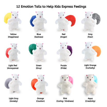 Therapist Toolkit: My Emotion Squirrel + 5 Book/Tail Combos